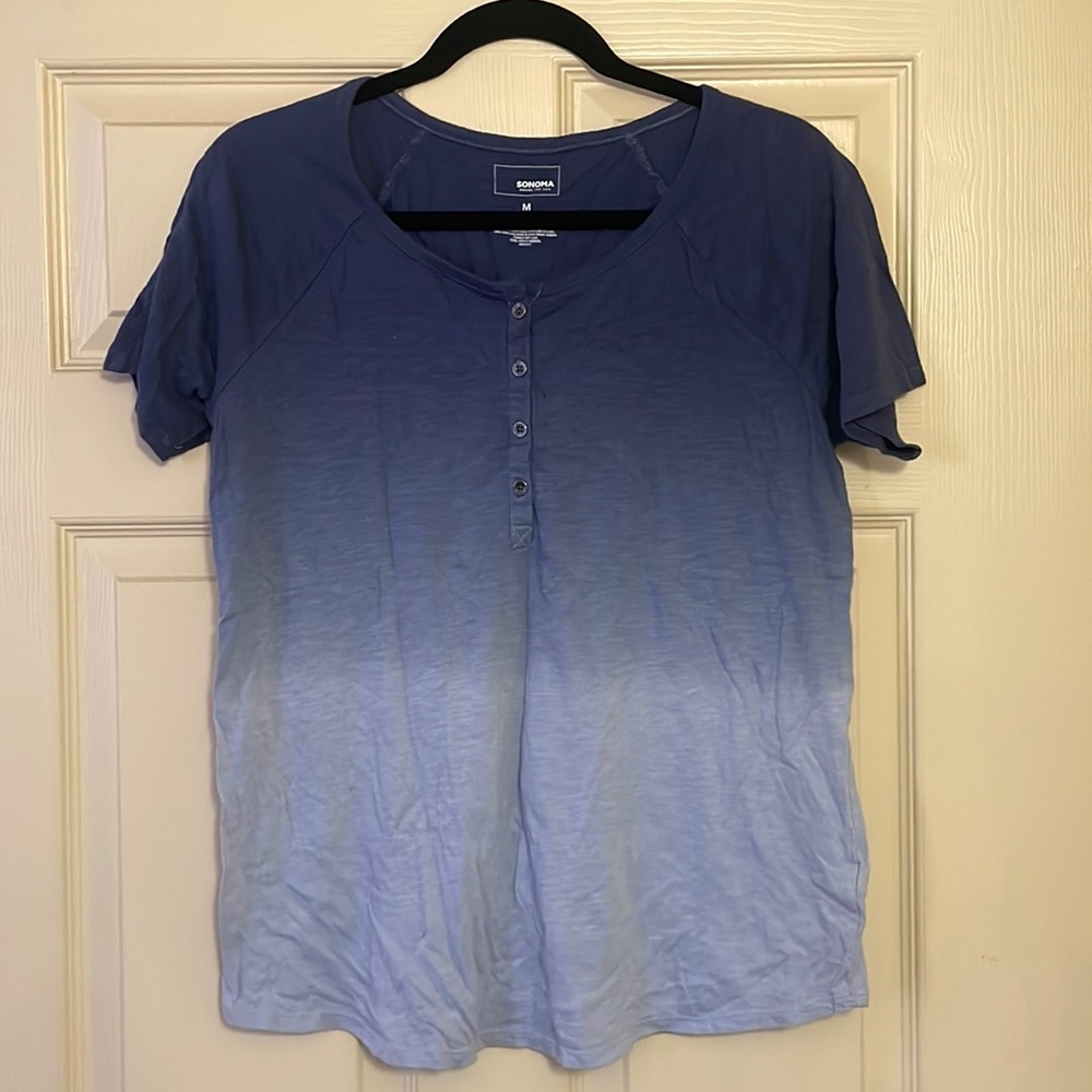 Ombré shirt. Fairly worn